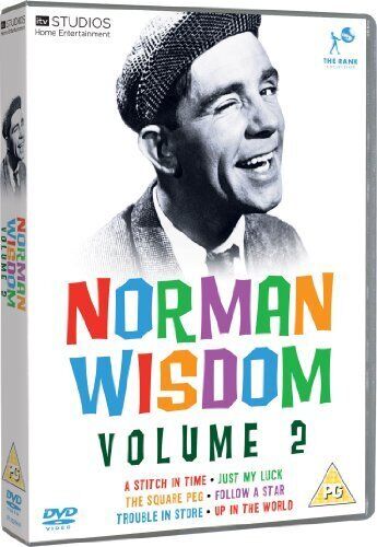 Norman Wisdom: Volume 2 DVD (2012) Robert Asher Cert PG 6 Discs Region 2 Brand New