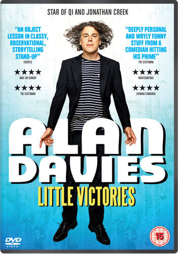 Alan Davies: Little Victories DVD (2016) – Stand-up Komedie – Cert 15