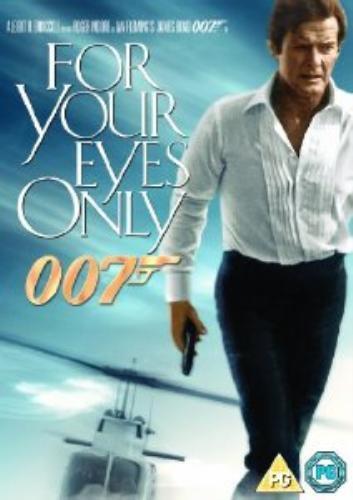 For Your Eyes Only DVD (2012) Roger Moore, Glen (DIR) Cert PG Region 2 Brand New