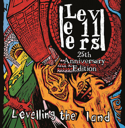 The Levellers : Levelling The Land CD 25th Anniversary Album With DVD 3 Discs Pre-Owned Region 2