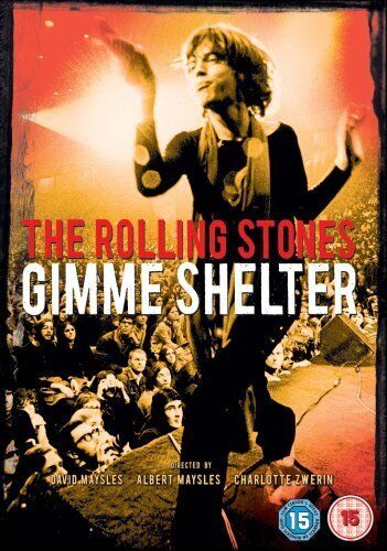 Gimme Shelter DVD (2009) David Maysles Cert 15 Region 2 Brand New