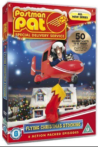Postmann Pat: Flygende Julestrømpe DVD (2009) Postmann Pat: Flygende Julestrømpe DVD (2009)