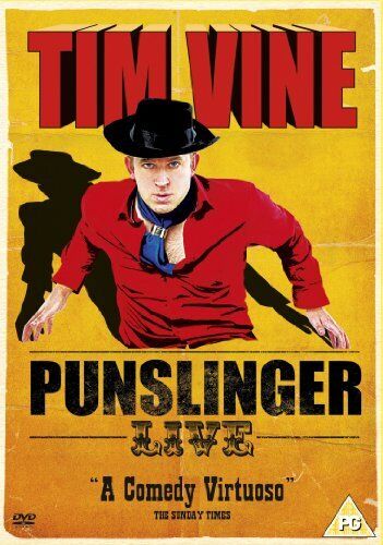 Tim Vine: Punslinger Live DVD (2010) Tim Vine Cert PG Region 2 Brand New