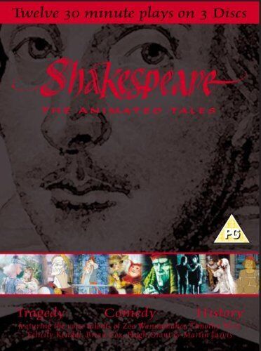 Shakespeare - The Animated Tales DVD (2005) Leon Garfield Cert PG Pre-Owned Region 2