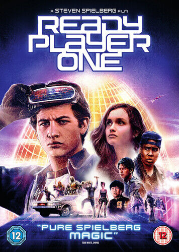 Ready Player One DVD (2018) Tye Sheridan, Spielberg (DIR) Cert 12 Region 2 Brand New