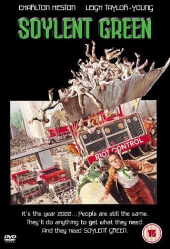 Soylent Green DVD (2003) Edward G. Robinson, Fleischer (DIR) Cert 15 Region 2 Brand New