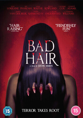 Bad Hair DVD (2021) – Skrekkfilm med Elle Lorraine