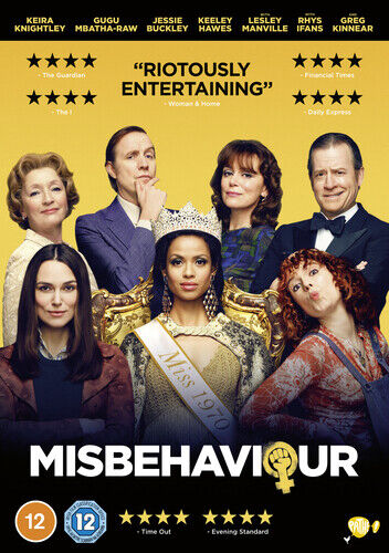 Misbehaviour DVD (2020) – Historisk drama med Keira Knightley Misbehaviour DVD (2020) – Historisk drama med Keira Knightley