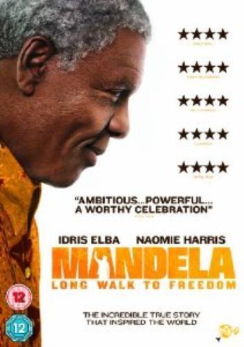 Mandela: Long Walk to Freedom DVD (2014) Idris Elba, Chadwick (DIR) Cert 12 Region 2 Brand New