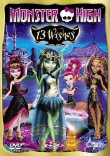 Monster High: 13 önskningar (2013) DVD