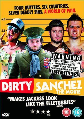 Dirty Sanchez - The Movie DVD (2007) – Ekstreme Stunts