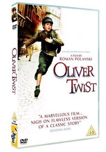 Oliver Twist DVD (2006) med Ben Kingsley, regi Polanski, tillatt for alle Oliver Twist DVD (2006) med Ben Kingsley, regi Polanski, tillatt for alle