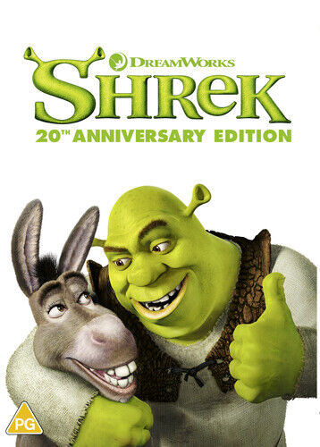 Shrek DVD (2021) – Animert Familiefilm, 2-disker Shrek DVD (2021) – Animert Familiefilm, 2-disker