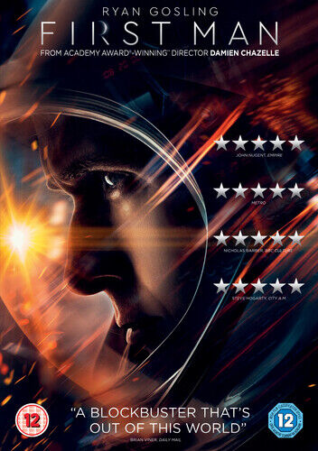 First Man DVD (2019) Ryan Gosling, Chazelle (DIR) Cert 12 Region 2 Brand New First Man DVD (2019) Ryan Gosling, Chazelle (DIR) Cert 12 Region 2 Brand New