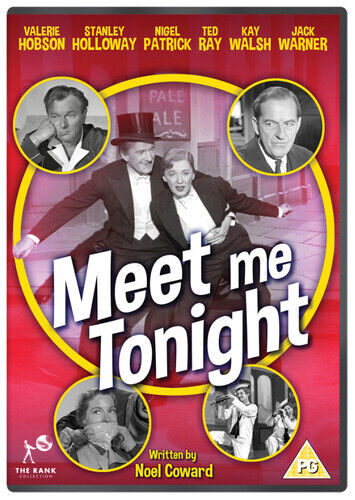 Meet Me Tonight (2019) DVD - Valerie Hobson, Instruktør Pelissier, Cert PG