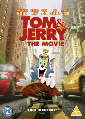 Tom & Jerry: The Movie DVD (2021) Chlo Grace Moretz, Story (DIR) Cert PG Region 2 Brand New Tom & Jerry: The Movie DVD (2021) Chlo Grace Moretz, Story (DIR) Cert PG Region 2 Brand New