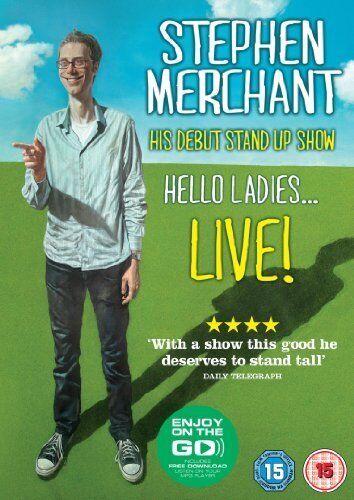 Stephen Merchant: Hello Ladies - Live 2011 DVD Stephen Merchant: Hello Ladies - Live 2011 DVD