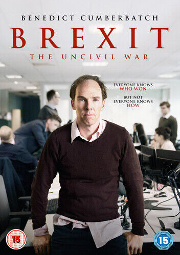 Brexit - The Uncivil War DVD (2019) Benedict Cumberbatch Cert 15 Region 2 Brand New