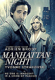 Manhattan Night DVD (2018) Adrien Brody, DeCubellis (DIR) Cert 15 Region 2 Brand New