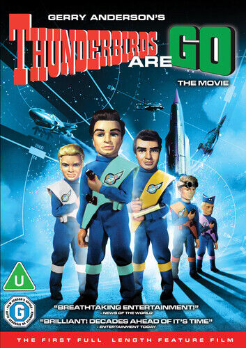 Thunderbirds Are Go - The Movie DVD (2021) David Lane Cert U Region 2 Brand New