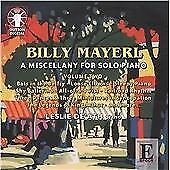 Billy Mayerl : Mayerl - A Miscellany for Solo Piano Vol CD Pre-Owned