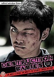 Destruction Babies DVD (2017) Yya Yagira, Mariko (DIR) Cert 18 Region 2 Brand New