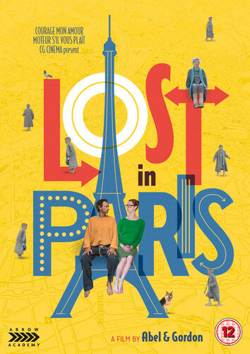 Lost in Paris DVD (2017) Fiona Gordon, Abel (DIR) Cert 12 Region 2 Brand New