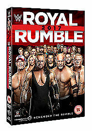 WWE: Royal Rumble 2017 DVD (2017) A.J. Styles Cert tc Region 2 Brand New
