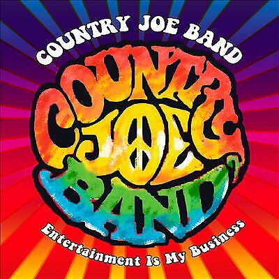Country Joe Band : Entertainment Is My Business CD Album with DVD 3 Discs Region 2 Brand New