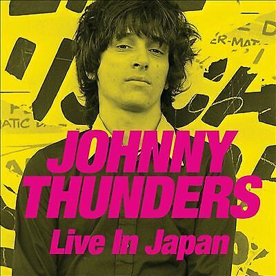 Johnny Thunders : Live in Japan CD Album with DVD 3 Discs (2017) Region 2 Brand New