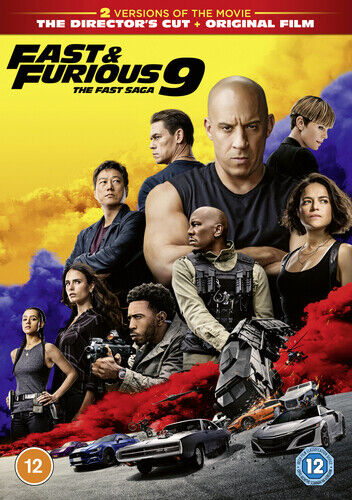 Fast & Furious 9 - The Fast Saga DVD (2021) Vin Diesel, Lin (DIR) Cert 12 Region 2 Brand New