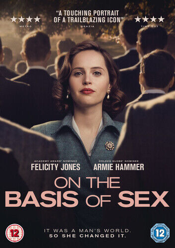 On the Basis of Sex DVD (2019) Felicity Jones, Leder (DIR) Cert 12 Region 2 Brand New On the Basis of Sex DVD (2019) Felicity Jones, Leder (DIR) Cert 12 Region 2 Brand New