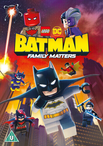 LEGO DC Batman: Family Matters DVD (2019) Matt Peters Cert U Region 2 Brand New