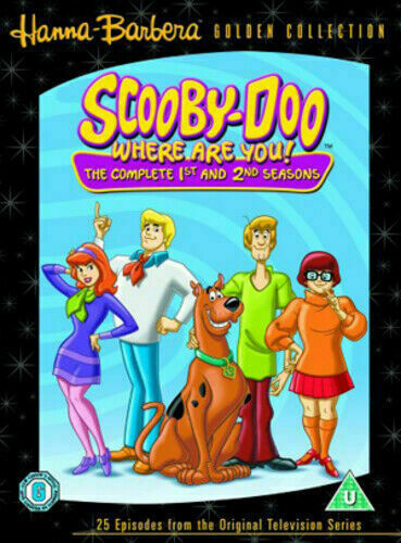 Scooby-Doo, Where Are You: Complete 1st and 2nd Seasons DVD (2005) Cert U Region 2 Brand New