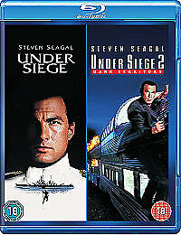 Under Siege/Under Siege 2 - Dark Territory DVD (2017) Steven Seagal, Davis Region 2 Brand New
