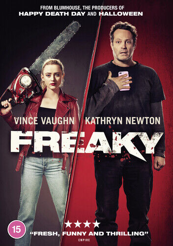Freaky DVD (2021) Kathryn ton, Landon (DIR) Cert 15 Region 2 Brand New