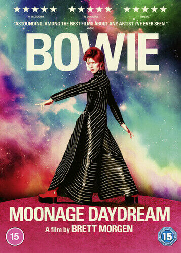 Moonage Daydream DVD (2022) Brett Morgen Cert 15 Region 2 Brand New Moonage Daydream DVD (2022) Brett Morgen Cert 15 Region 2 Brand New
