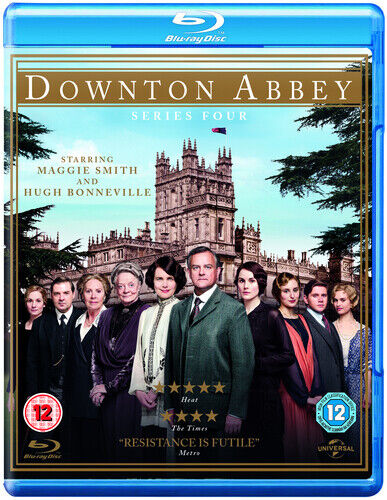 Downton Abbey: Sesong 4 (2013) DVD, 4 disker, Region 2