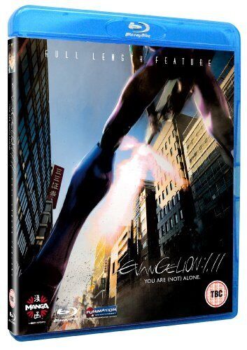 Evangelion 1.11 - You Are (Not) Alone DVD (2022) Hideaki Anno Cert 12 Region 2 Brand New