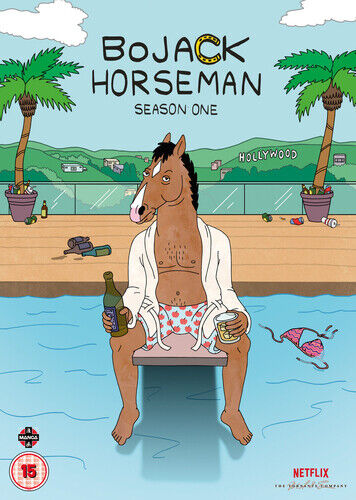 BoJack Horseman: Kausi 1 (2019) DVD, 2 levyä, alue 2