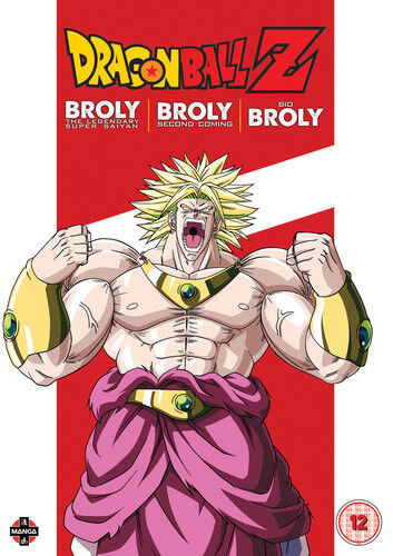 Dragon Ball Z Elokuvakokoelma Viisi: Broly-trilogia DVD (2019) – Shigeyasu Yamauchi, Alue 2