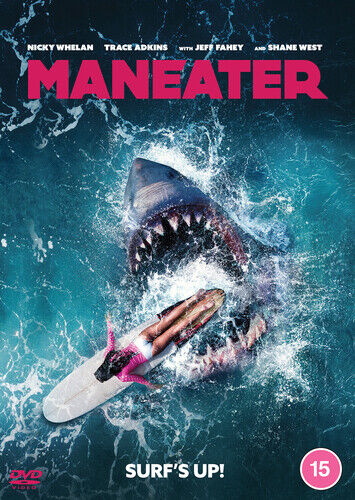 Maneater DVD (2022) – Shane West, Justin Lee (Ohjaaja)
