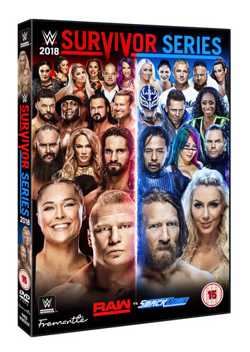 WWE: Survivor Series 2018 (2019) DVD, Ronda Rousey, Cert 15
