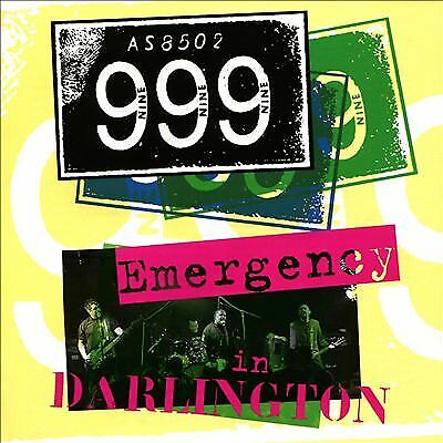 999 : Emergency in Darlington CD Album with DVD 2 Discs (2018) Region 2 Brand New