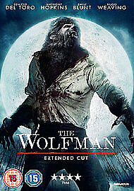 The Wolfman DVD (2016) Emily Blunt, Johnston (DIR) Cert 15 Region 2 Brand New