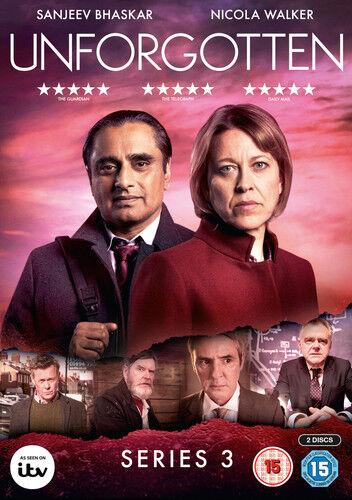 Unforgotten: Säsong 3 DVD (2018) med Nicola Walker, 2 skivor Unforgotten: Säsong 3 DVD (2018) med Nicola Walker, 2 skivor