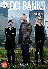 DCI Banks: Series 4 DVD (2016) Stephen Tompkinson Cert 15 2 Discs Region 2 Brand New