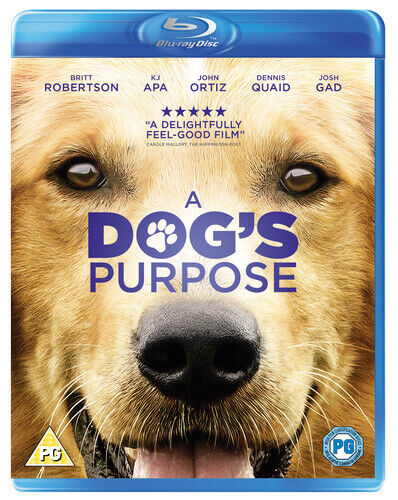 A Dog's Purpose DVD (2017) Britt Robertson, Hallstrm (DIR) Cert PG Region 2 Brand New