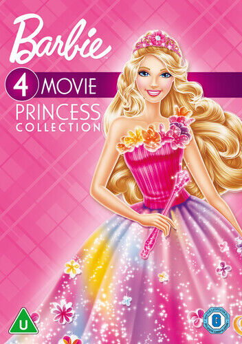 Barbie Princess Collection DVD (2023) – 4-Disc Box Set