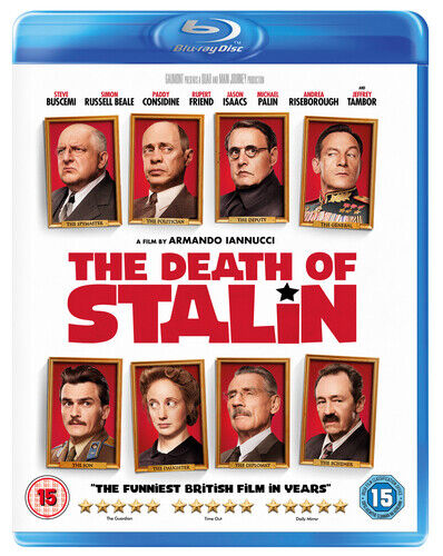 The Death of Stalin DVD (2018) Jason Isaacs, Iannucci (DIR) Cert 15 Region 2 Brand New